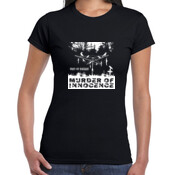 MOI - White - Women's 'Gildan' Slim T-Shirt