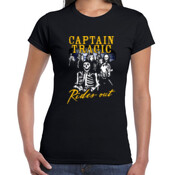 Captain Tragic - Rides out -  - Women's 'Gildan' Slim T-Shirt